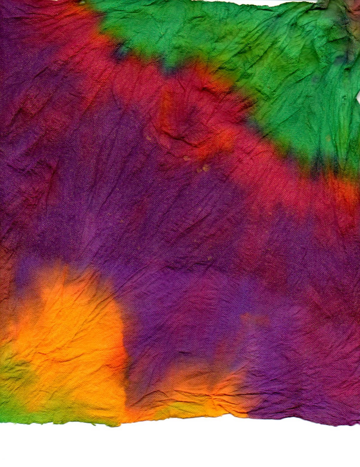 Crazy Art Girl's Musings How to dye paper towels