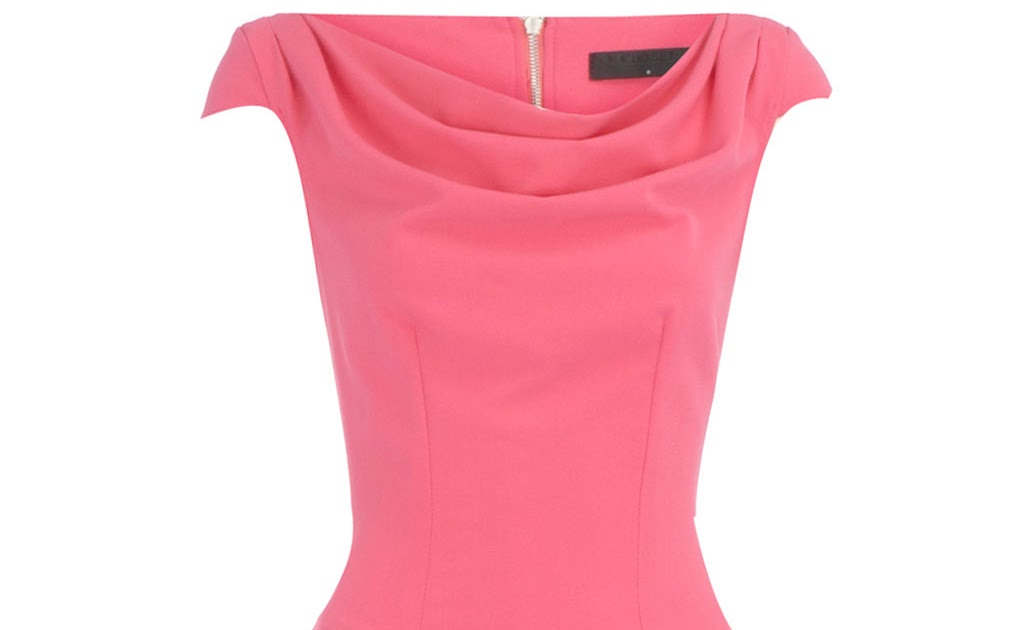 Pretty Clever: Your daily dose of pretty: Closet pink cowl neck dress ...
