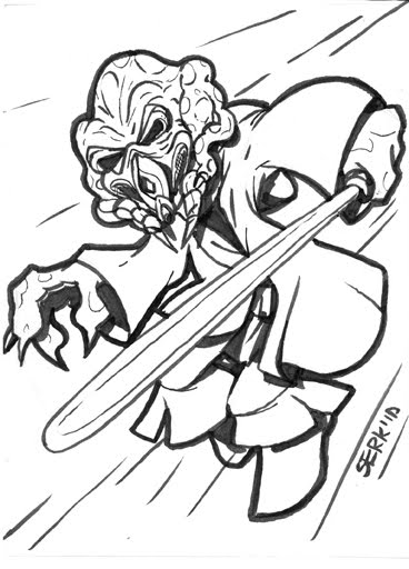 Plo Koon Coloring Page