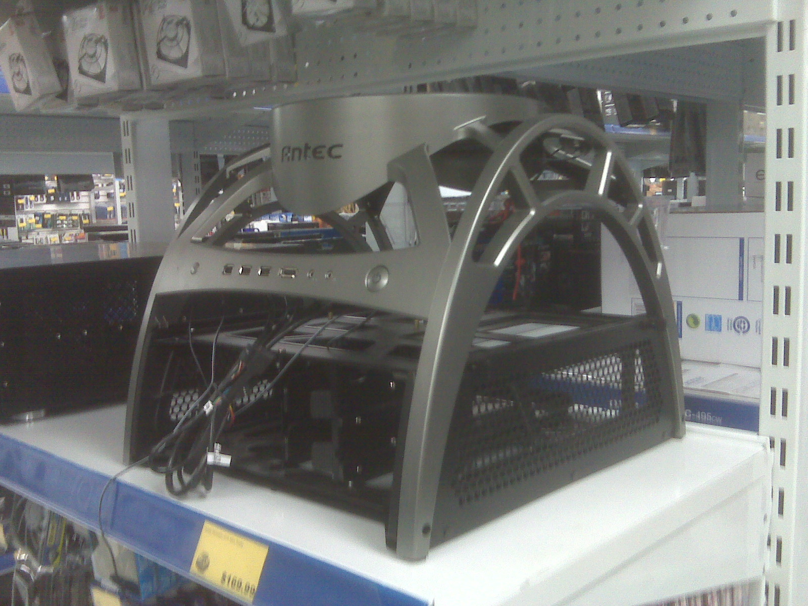 Upsen Downs Antec Skeleton Open Air Case