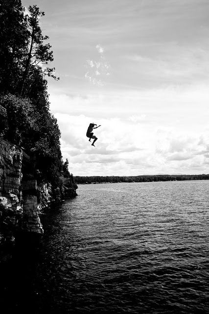 Cliff diving essay image