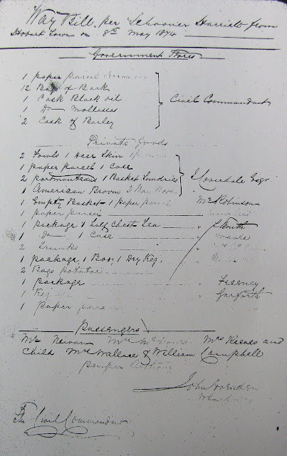 Nevin at Port Arthur May 1874