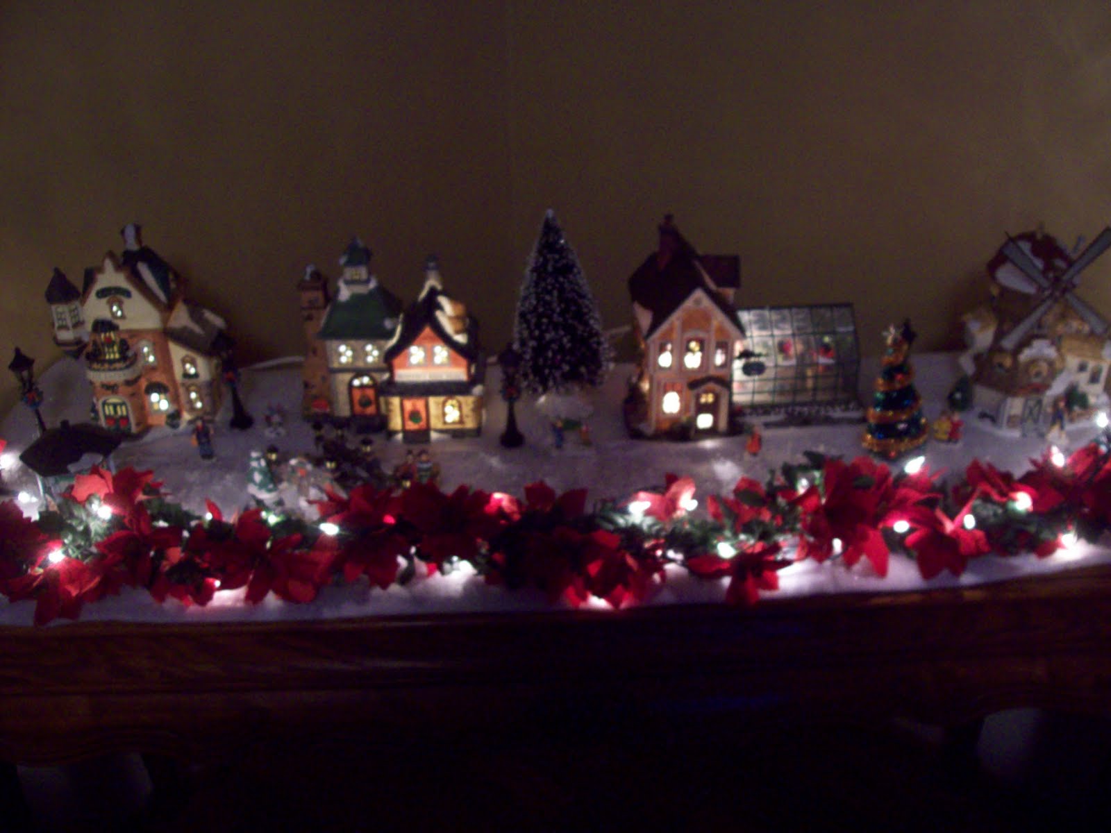 My Country Oven My First Table Top Tuesday, A Christmas Village