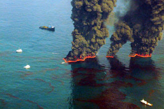 oil spill image uscg