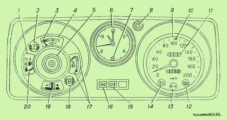Схема приборов газель 3302. ГАЗ 2410 комбинация приборов сигнальные лампы. Схема приборной панели ГАЗ 2410. Сигнализатор панели приборов ГАЗ 2410. Схема приборной панели ГАЗ 31029.
