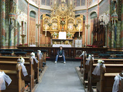 Nella bellissima chiesa di S. Willibrordo (St Willibrordus Kerk) ad Utrecht (2008)