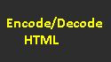 encode decode html