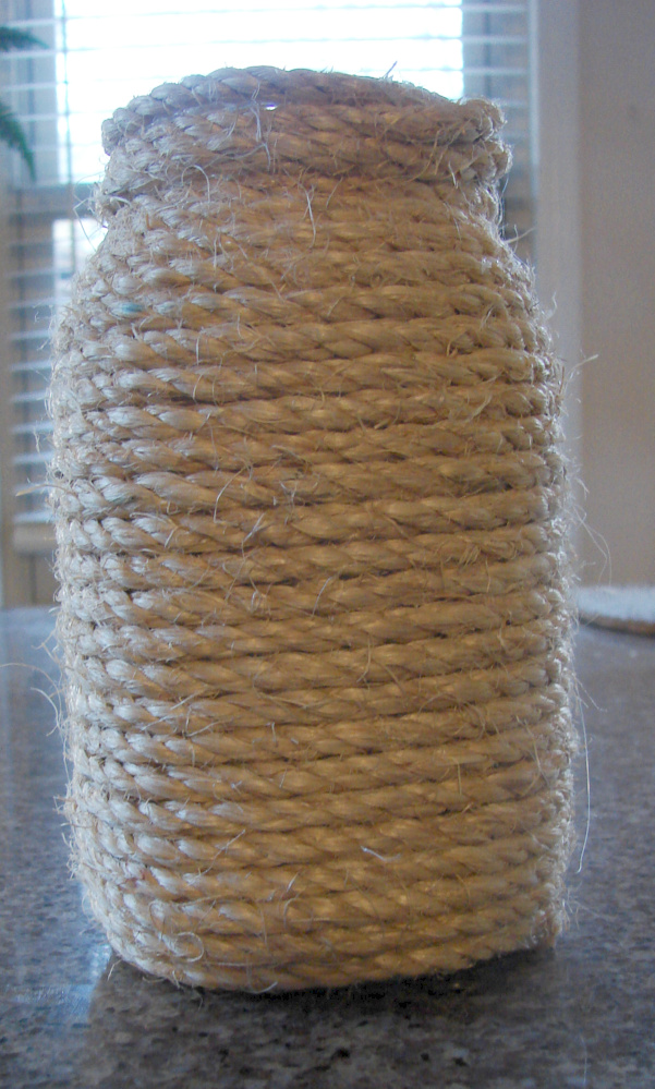 Seaside Style Coastal Inspired Sisal Vase
