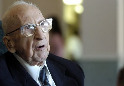 WALTER BREUNING, WORLD OLDEST MAN MARKS HIS 114TH BIRTHDAY!