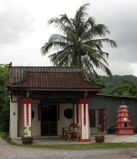 Small chinese shrine in Kathu Village