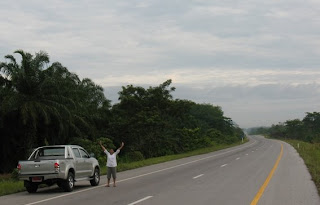 Road from Krabi to Surat Thani