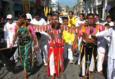  on Mon afterward getting upwards early on as well as seeing the piercing at Kathu Shrine Bangkok Thailand Place should to visiting : Vegetarian Festival 2008 Photos inwards Phuket Town