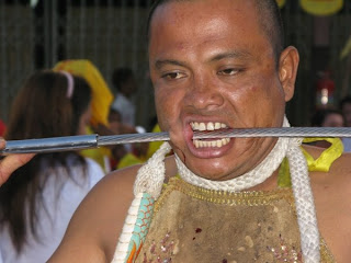 Well this twelvemonth I wanted to run across something dissimilar during the festival Bangkok Map; Phuket Vegetarian Festival 2008 Pictures