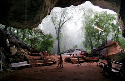Cave at Wat Suwan Kuha, Phang Nga