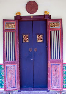 Door in old Phuket Town