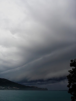 Storm front approaching Kamala