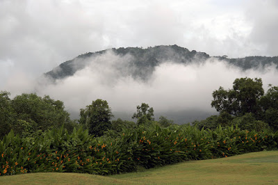 Clouds around the hills, Phuket, 15th September