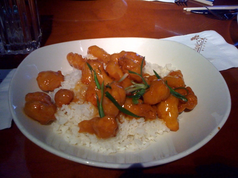 Conrad's Food Adventures PF Chang's Lunch Bowl