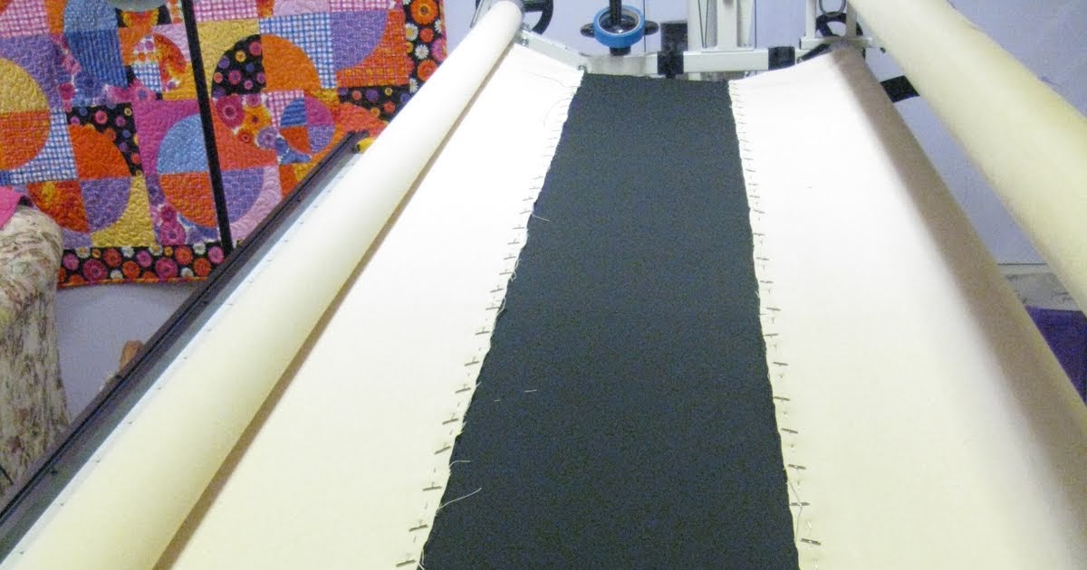 The Quilt Rambler Attaching Zippers to Longarm Leaders