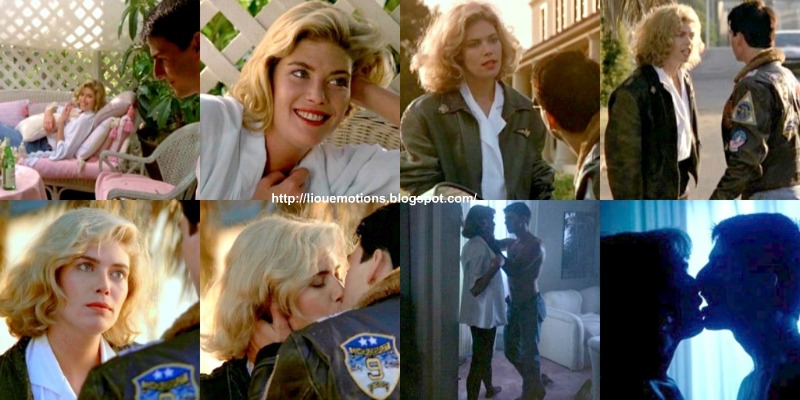 tom cruise top gun jacket. kelly mcgillis top gun. par de