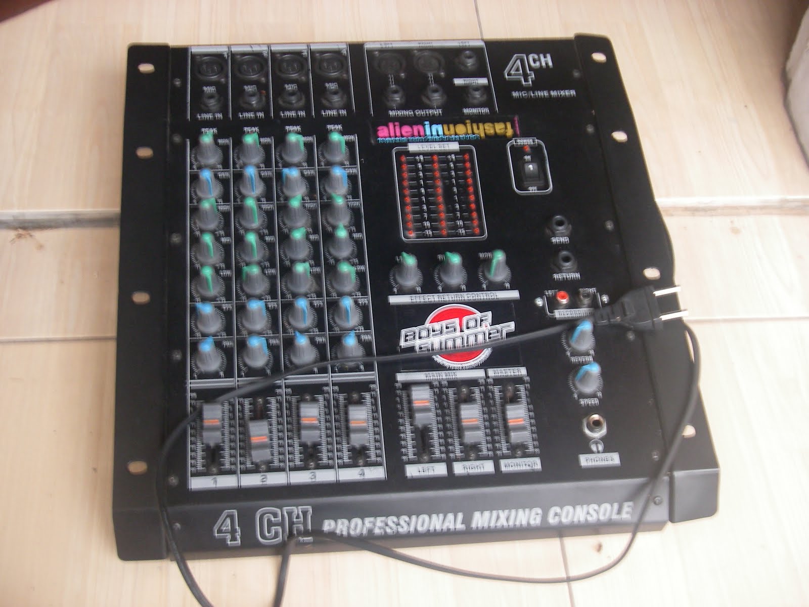 The jual mixer audio 4 sampai dengan 24 channel dengan