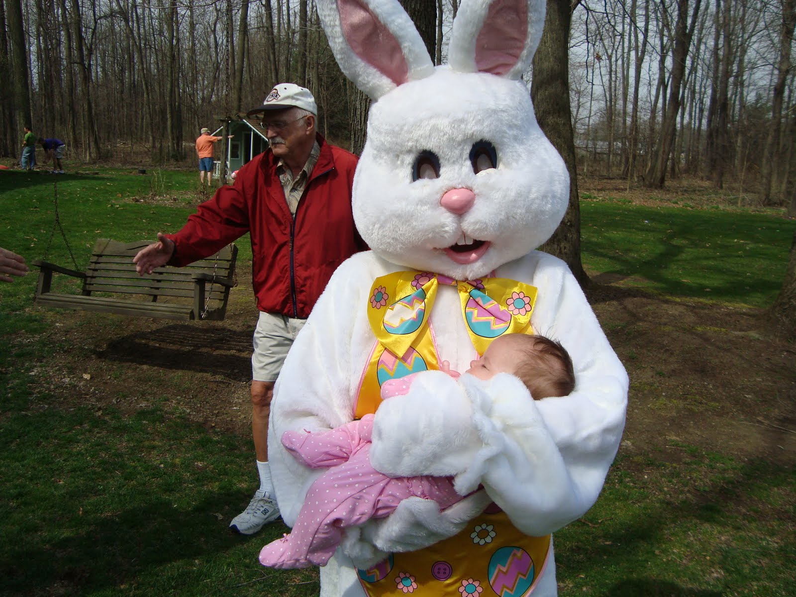 Starr of the Party Remembering Last Easter with the Easter Bunny