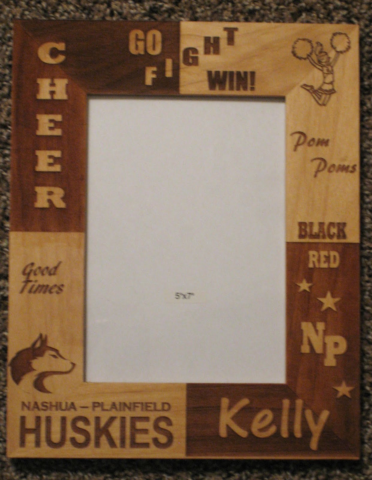 Moonlight Engraving Personalized school frames