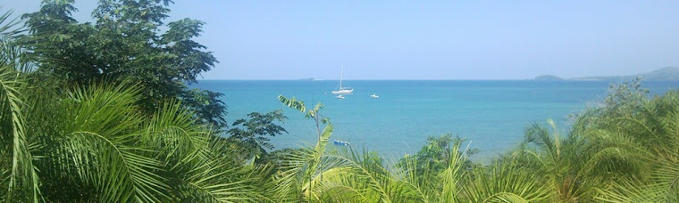 Vue de la maison de Giani (Nosy Be)