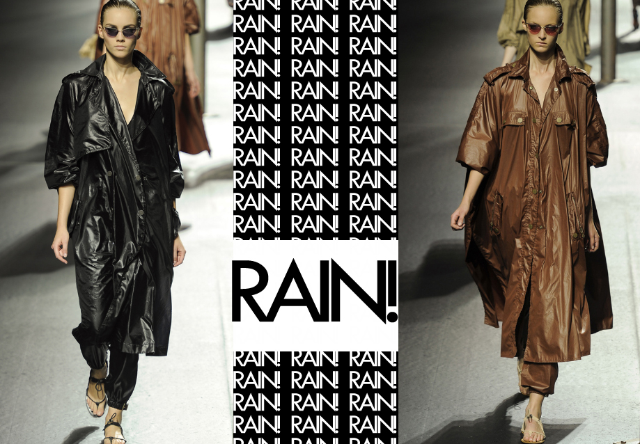 LANVIN SS 2011 flowy trench coats