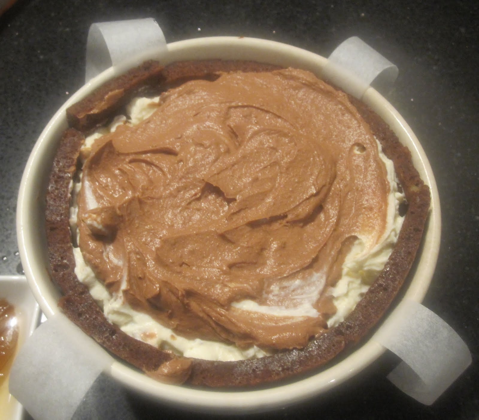 Bubbles n Squeaks Frangelico Zuccotto with Chocolate & Vanilla