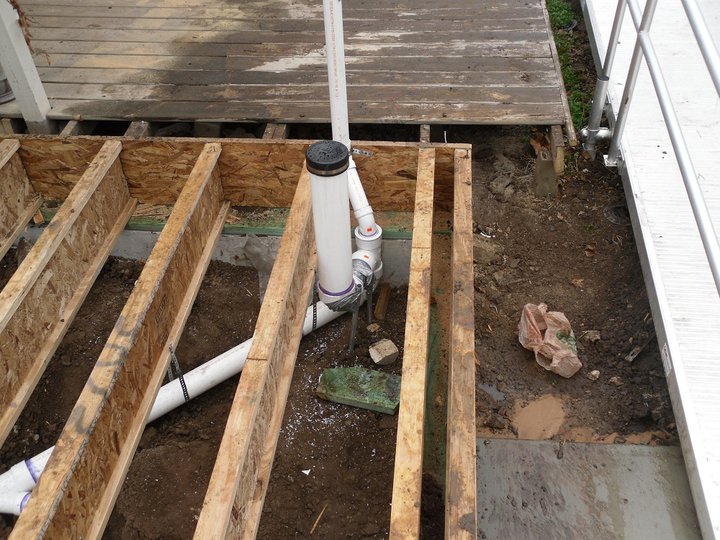 Will Rogers Plumbing Blog Sewer Rough In for bathroom addition.