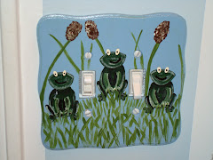 Frog Light Switch Plate