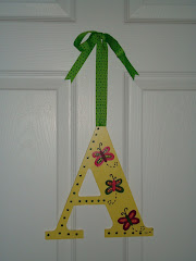 Girl's Hanging Letter