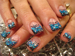 nail gel polish colors glitter opi aqua nails manicure acrylic french dark looks nailartbyamyblair