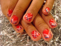 july nails 4th patriotic acrylic nail gel polish apple confetti designs painted fourth hand mixed toe flag american june opi