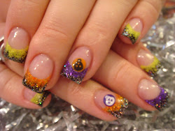 nails halloween acrylic nail october