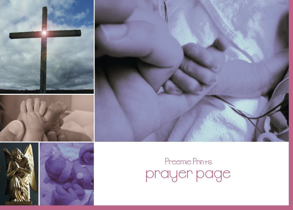 Preemie Prints Prayer Page
