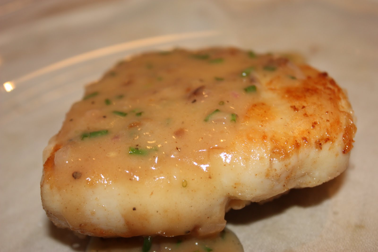 Hopewell Cooking PanSeared Chicken Breast with Chive and Lemon Pan Sauce