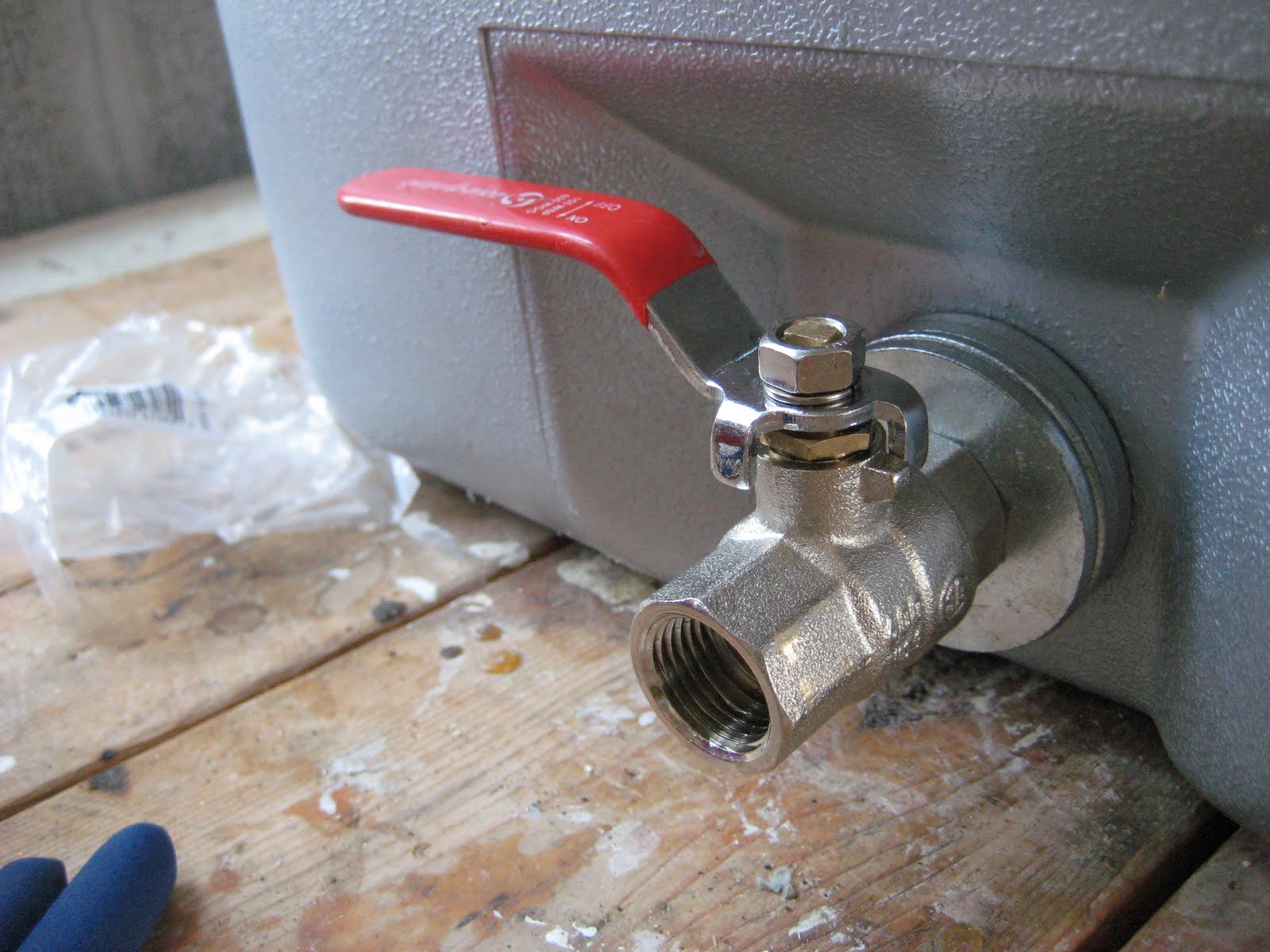 Moonstone Brewery Construction of a Mash and Lauter Tun