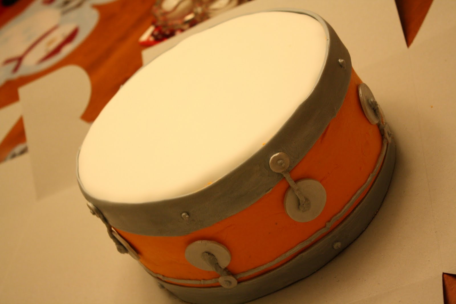 Monkey Cakes Drum Cake