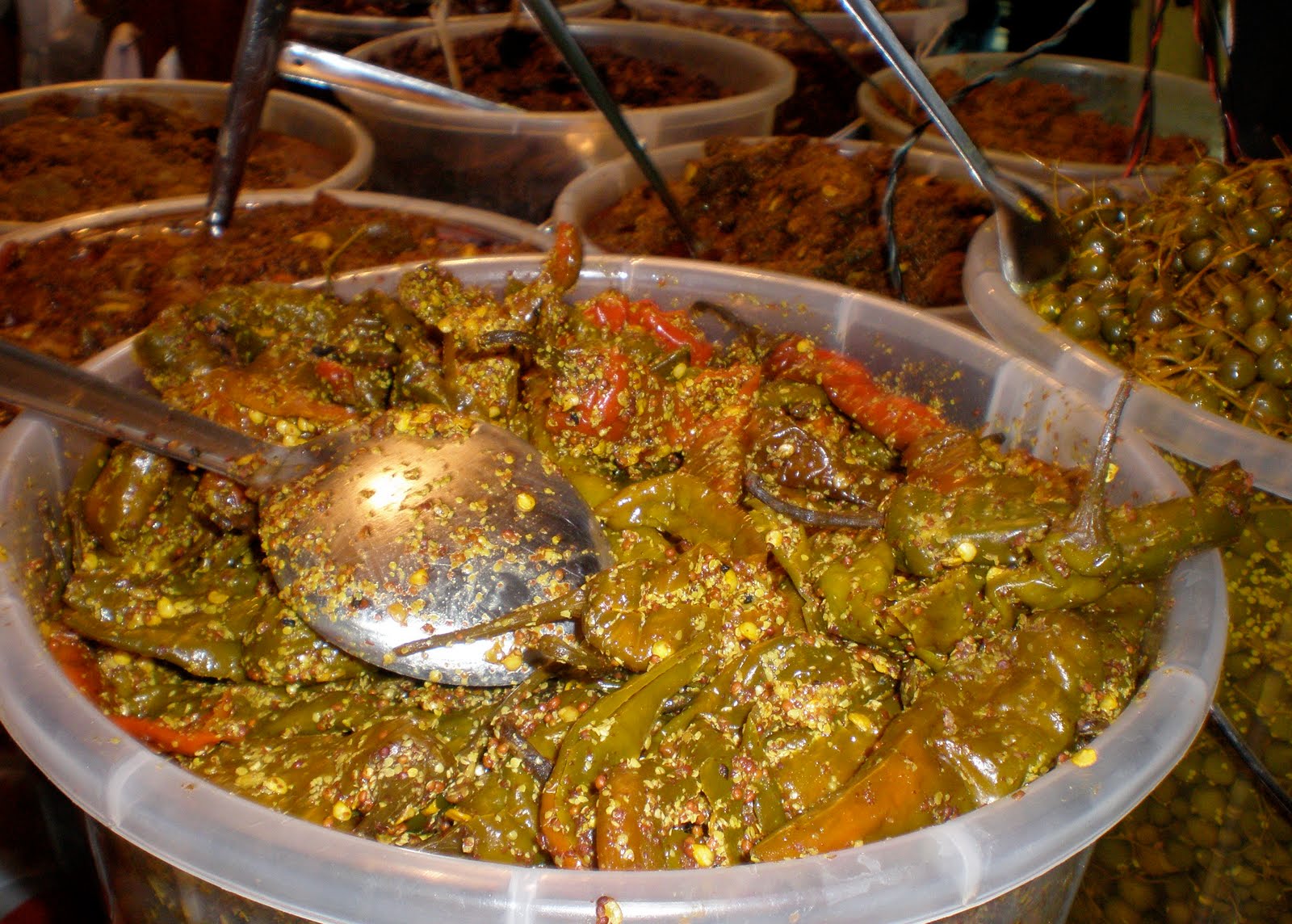 Niya's World: Different types of Pickles at Spencer Plaza, Chennai