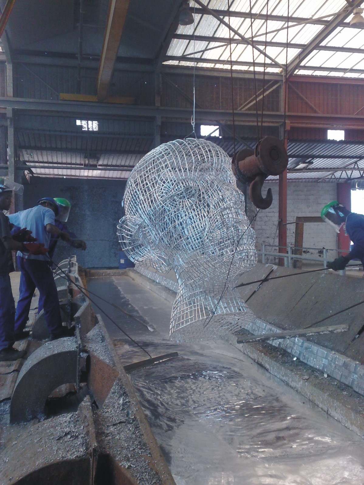 comment from the couch za Wounded Elephant by Andries Botha