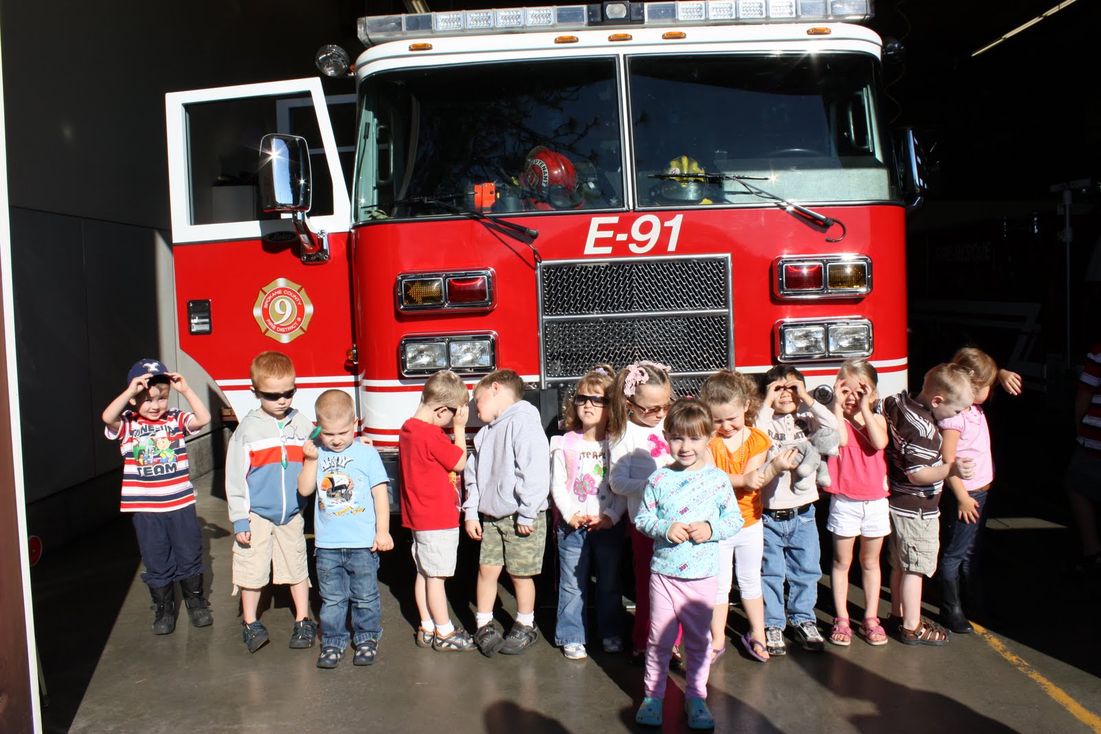 field trip to a fire station
