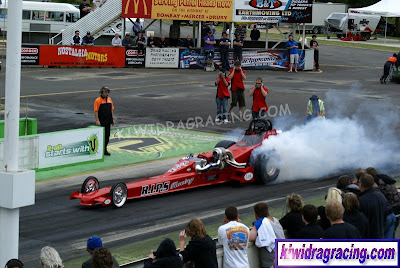 Dragster Burn Out