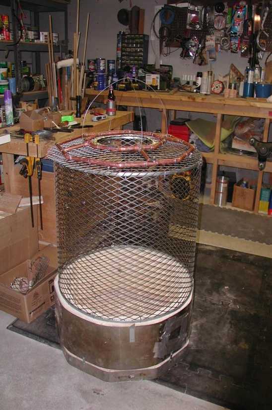 Ron Mello Studio Arts Fiber Raku Kiln