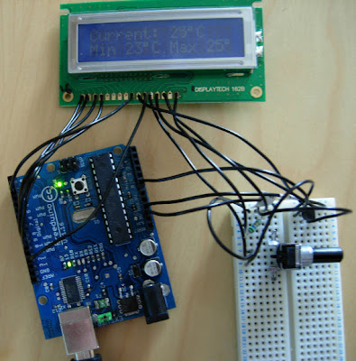 Arduino Project Digital Thermometer