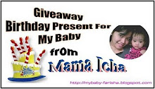 Giveaway Birthday Present For My Baby From Mama Icha..