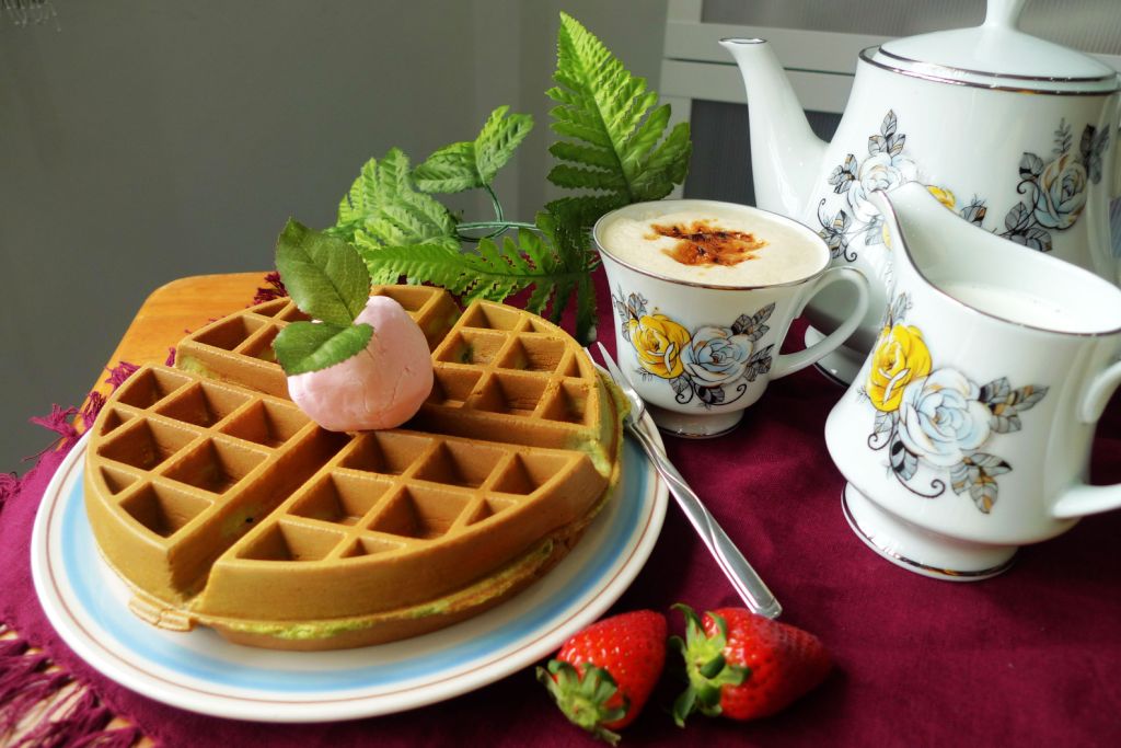 JellyTea Enterprise Japanese Matcha Waffle