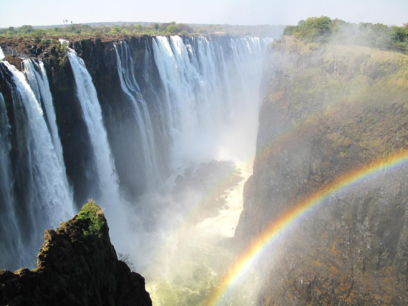 Зимбабве водопад виктория