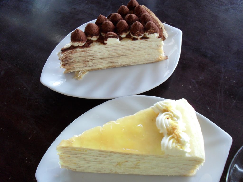 YummyFoodExplorer Nadeje's Mille Crepe, Melaka